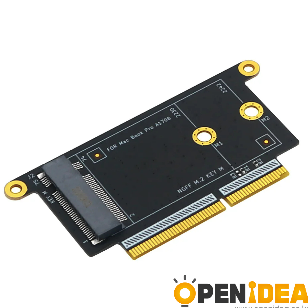 M.2 NVME PCI-E SSD SSD PRO A1708 어댑터 용량 확장 업데이트 보드 [ZTX101-473]