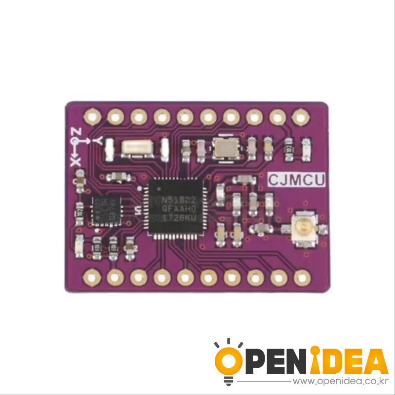블루투스+가속도계 개발 보드 (NRF51822+LIS3DH 3축 가속도 센서 모듈) [ZTO18-016]