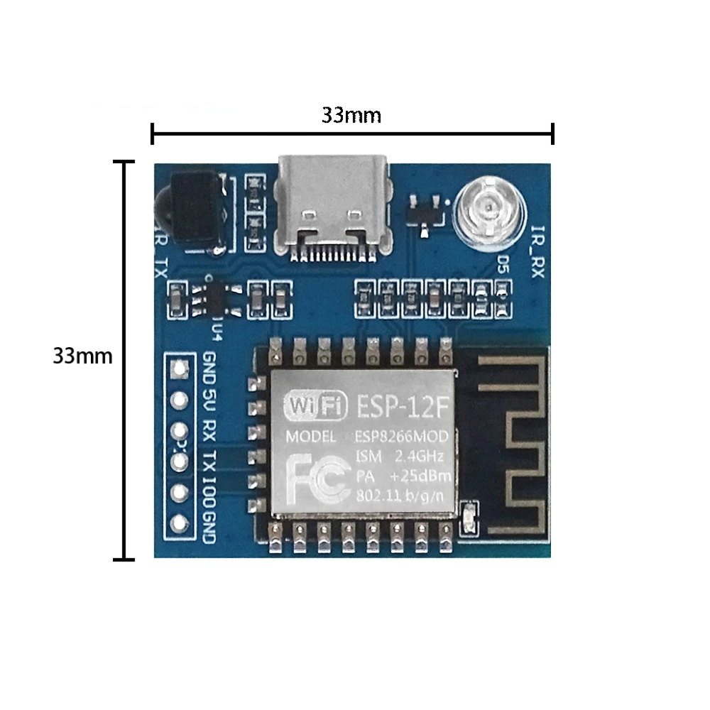 ESP8266 적외선 발신 수신 NEC 명령 WIFI 투과 전송 모듈 [ZTJ68-140]