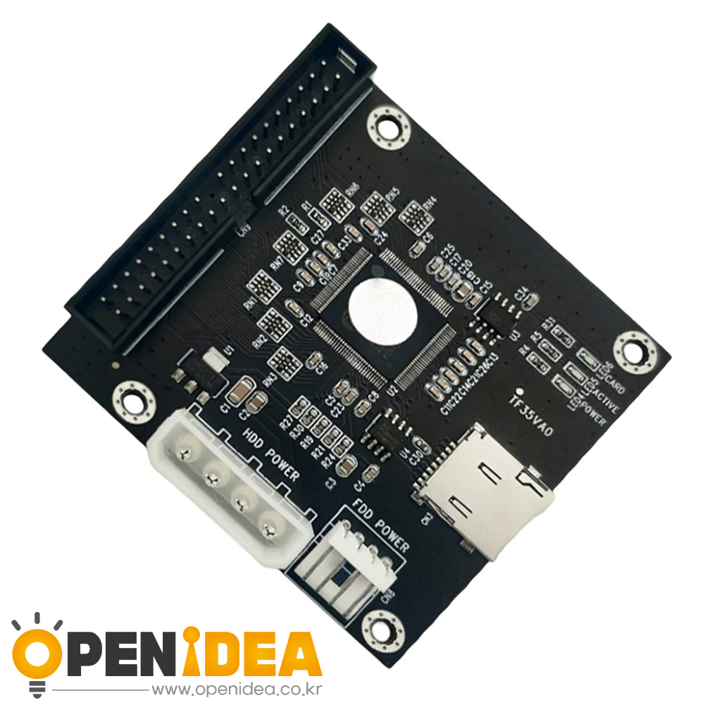 TF(micro-SD) 3.5인치 IDE 40PIN 어댑터 산업 임베디드 모바일 SSD [ZTU06-019]