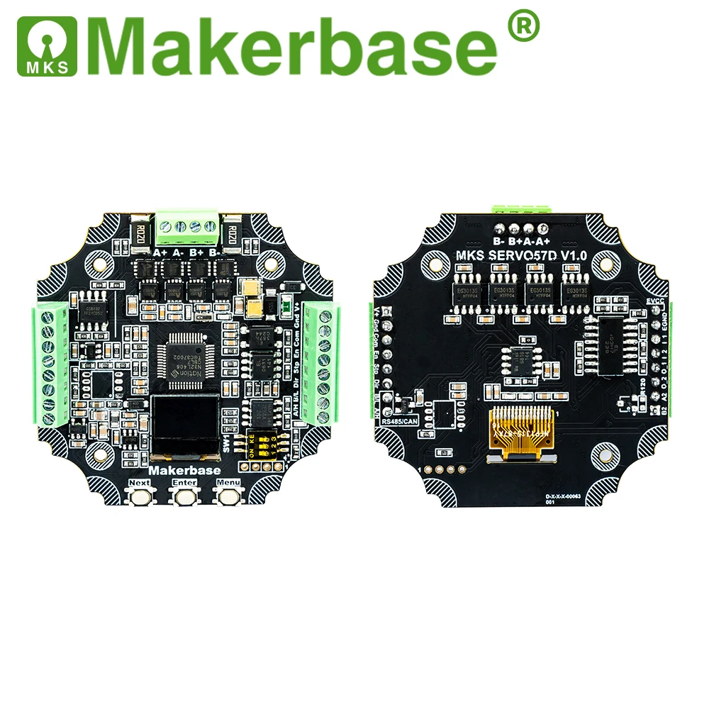 MKS SERVO57D 57 폐루프 스테핑 모터 드라이버 RS485-CAN MODBUS FOC [Makerbase-14]