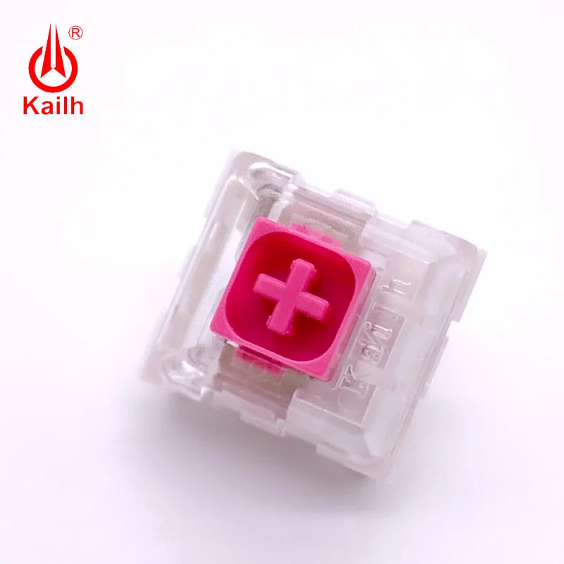 BOX 핑크 퍼플 축 (기계식 키보드 커스터마이징용 택타일 스위치) 10PCS [Kailh-45]