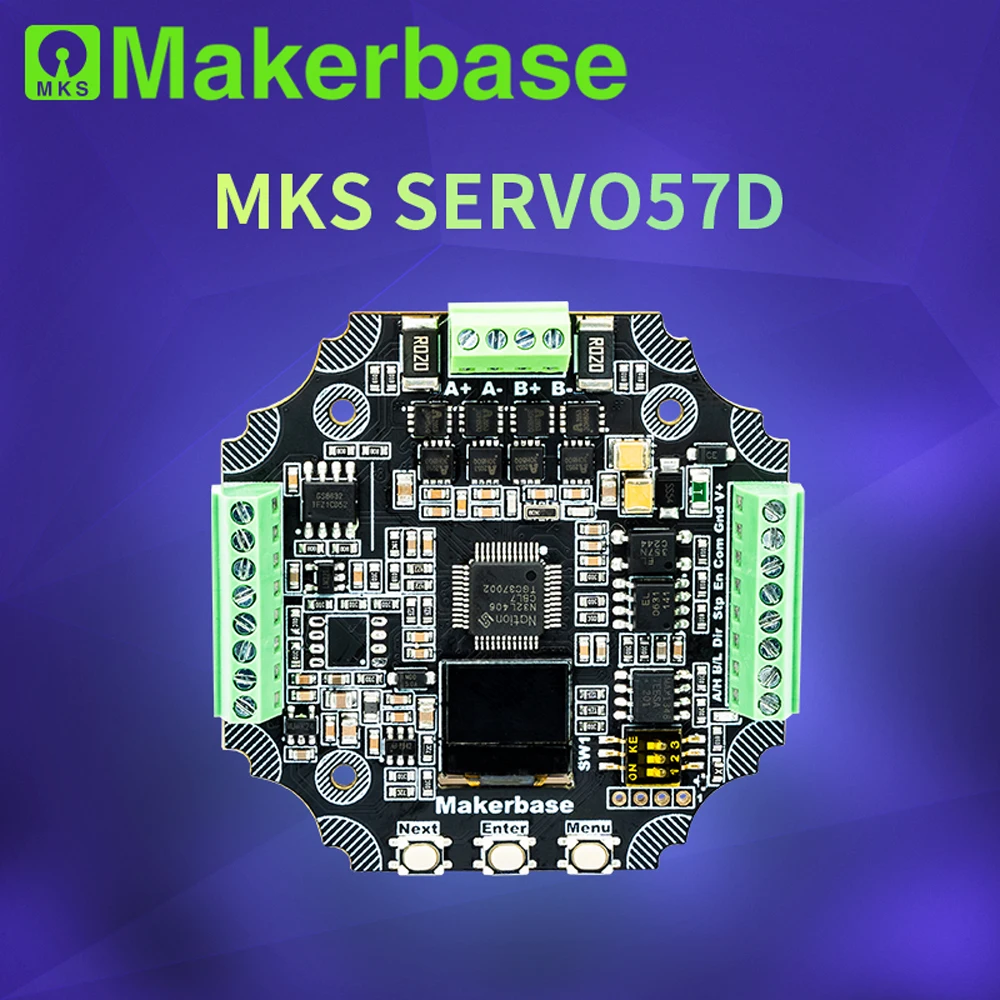 MKS SERVO57D 57 폐루프 스테핑 모터 드라이버 RS485-CAN MODBUS FOC [Makerbase-14]
