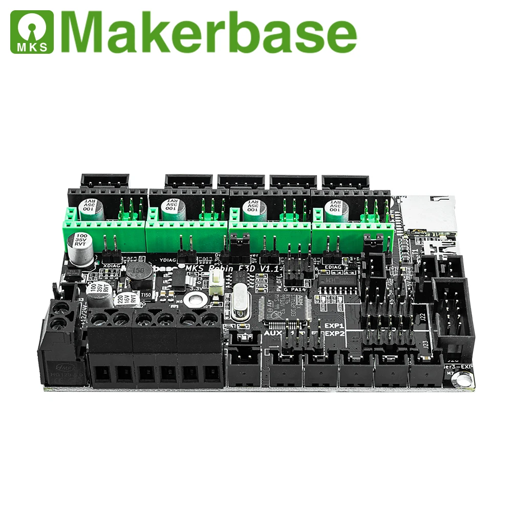 Makerbase MKS Robin E3D 3D 프린터 메인보드 (CR-10-Ender3-VORON V0.1 호환) [Makerbase-10]