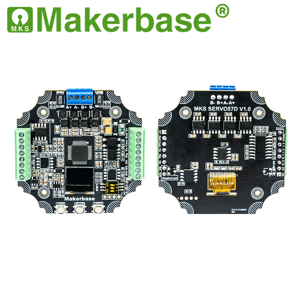 MKS SERVO57D 57 폐루프 스테핑 모터 드라이버 RS485-CAN MODBUS FOC [Makerbase-14]