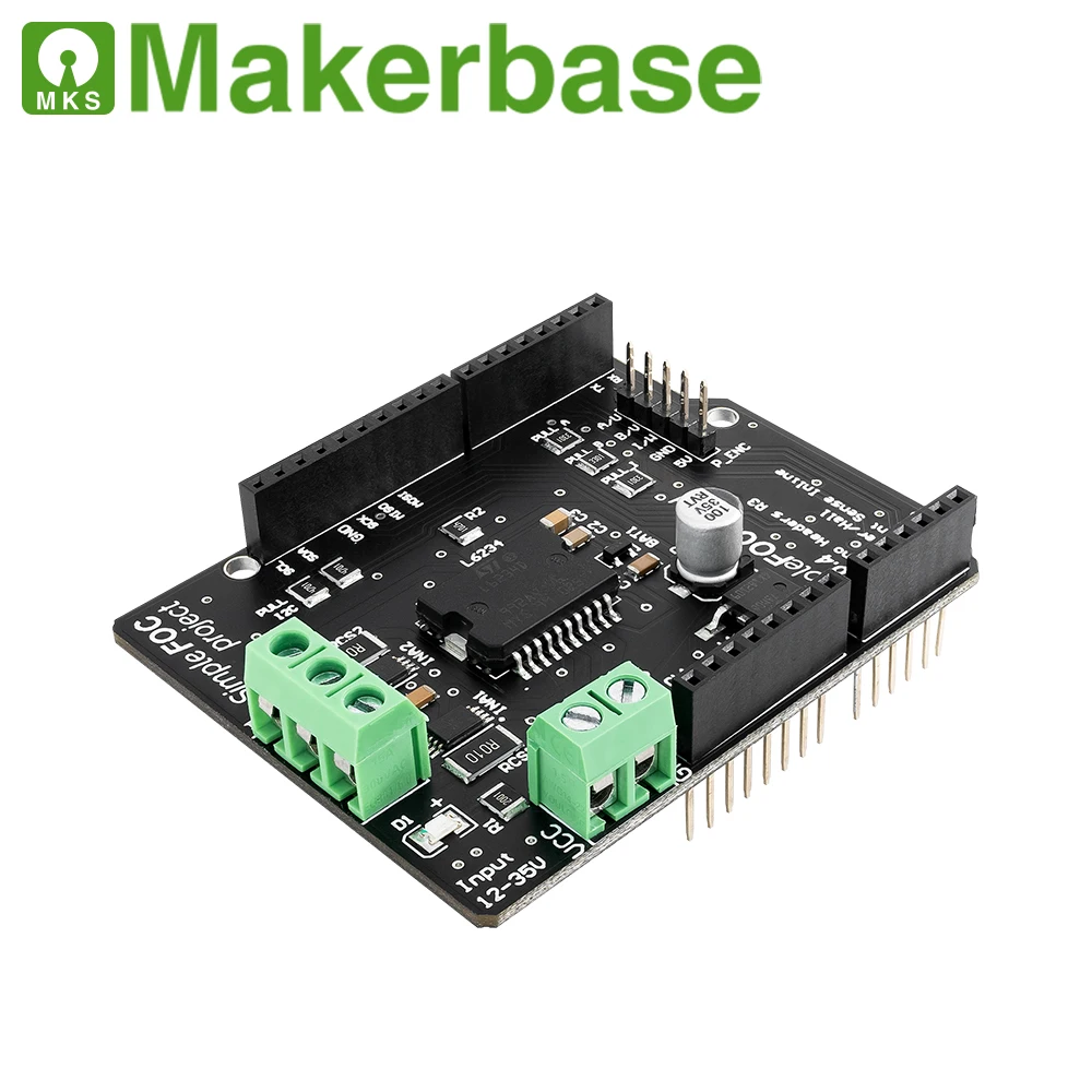 Makerbase MKS SimpleFOC Shield V2.0.4 심플 무브러시 FOC 컨트롤러 [Makerbase-13]