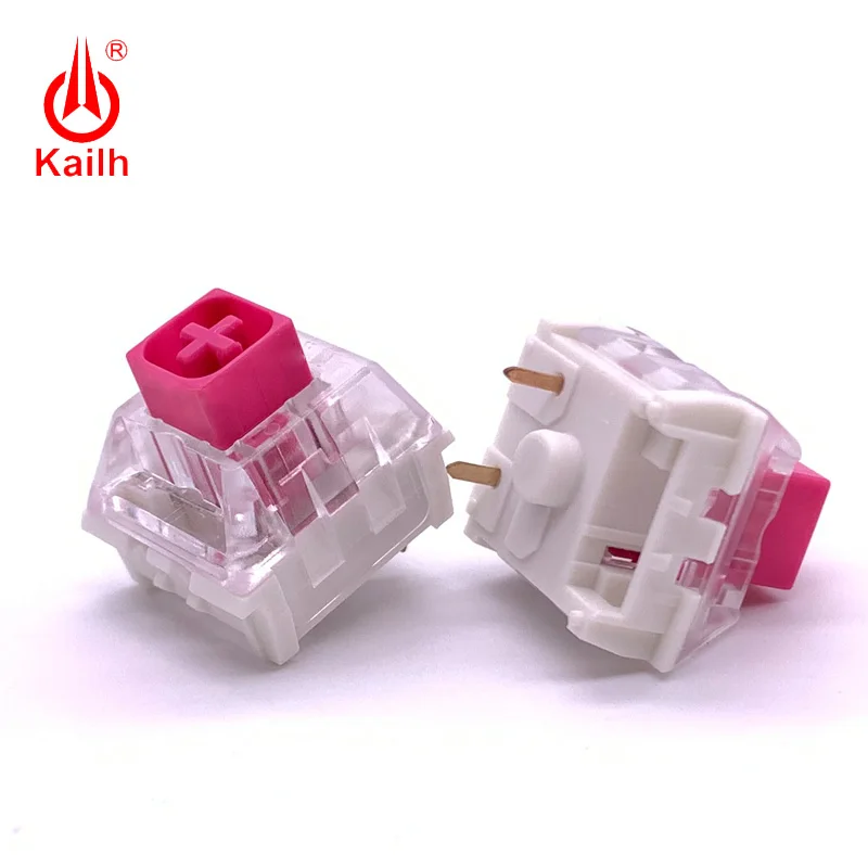 BOX 핑크 퍼플 축 (기계식 키보드 커스터마이징용 택타일 스위치) 10PCS [Kailh-45]