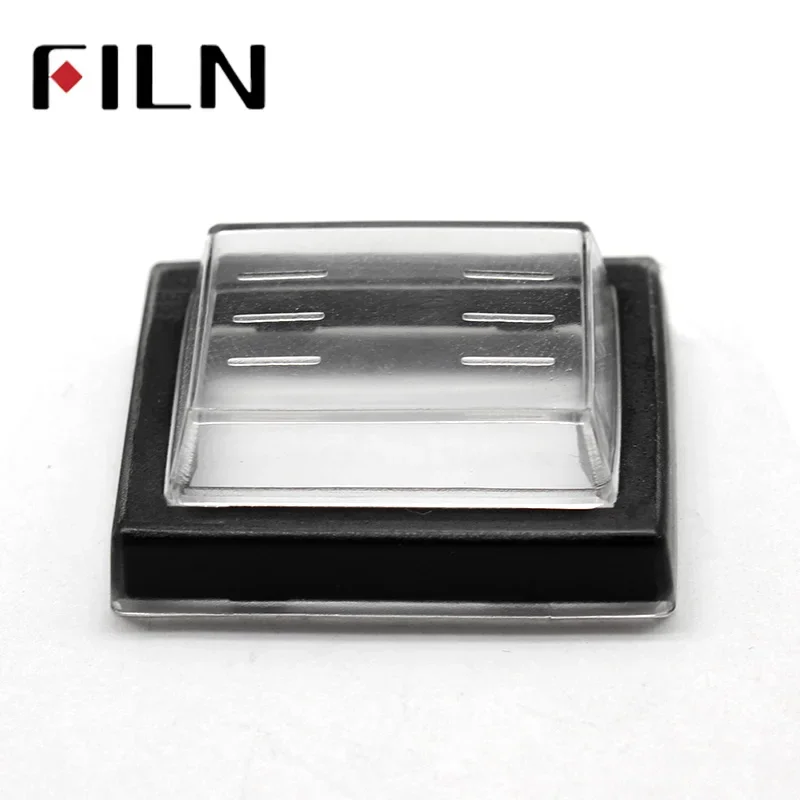배 모양 스위치 방수 캡 (선형 25x31mm) KCD4-201 사각형 투명 방수·방진·방유 캡 5PCS [FILN-53]