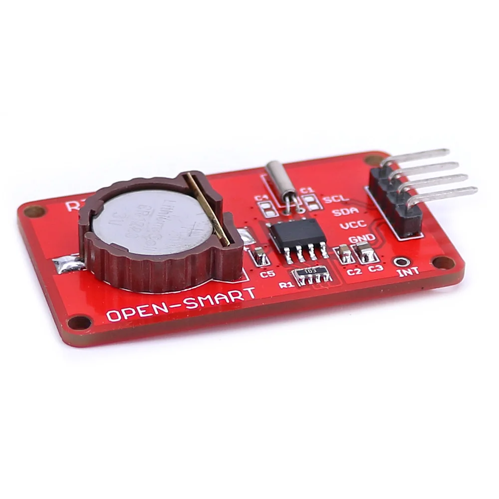 고정밀 SD2068 I2C RTC 모듈 3.3V 5V 호환 - 실시간 클록 UNO R3 호환 [OPEN-SMART-43]