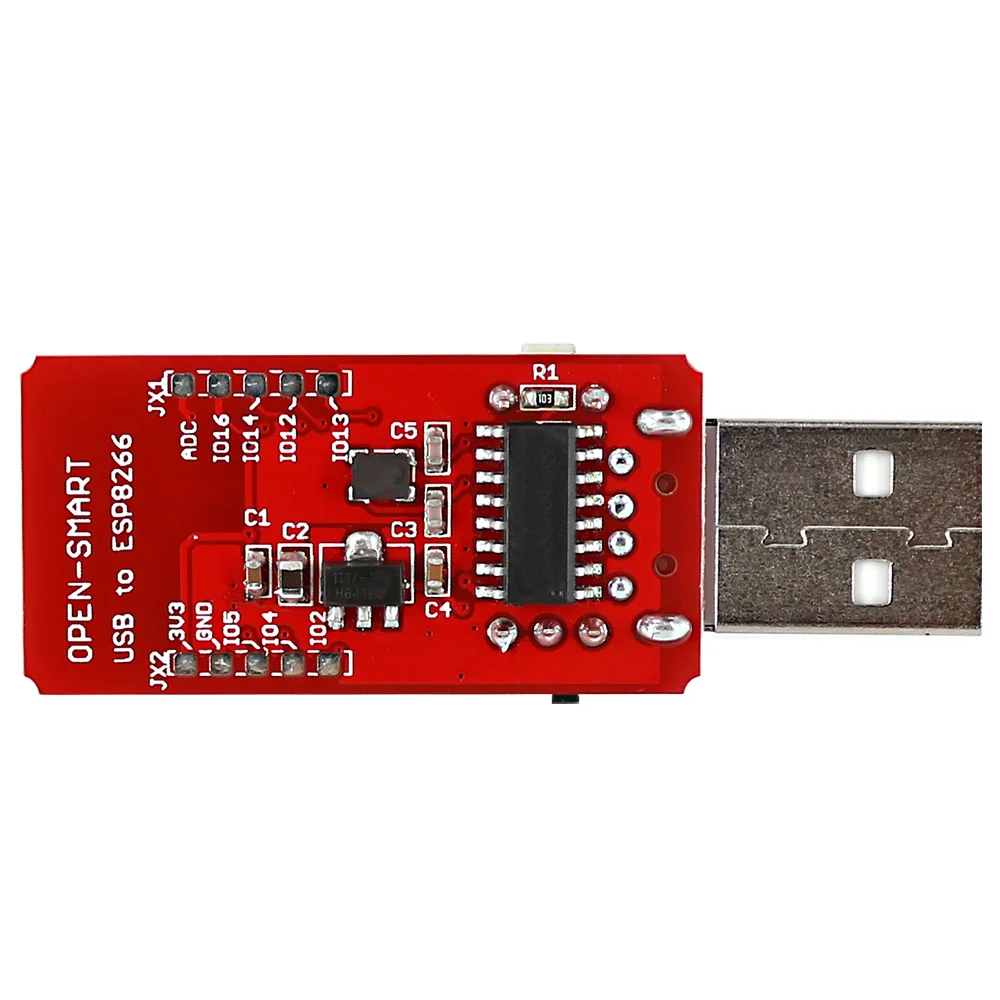 CH340 USB to ESP8266 (ESP-07 모듈) 무선 WiFi 변환 보드 [OPEN-SMART-142]
