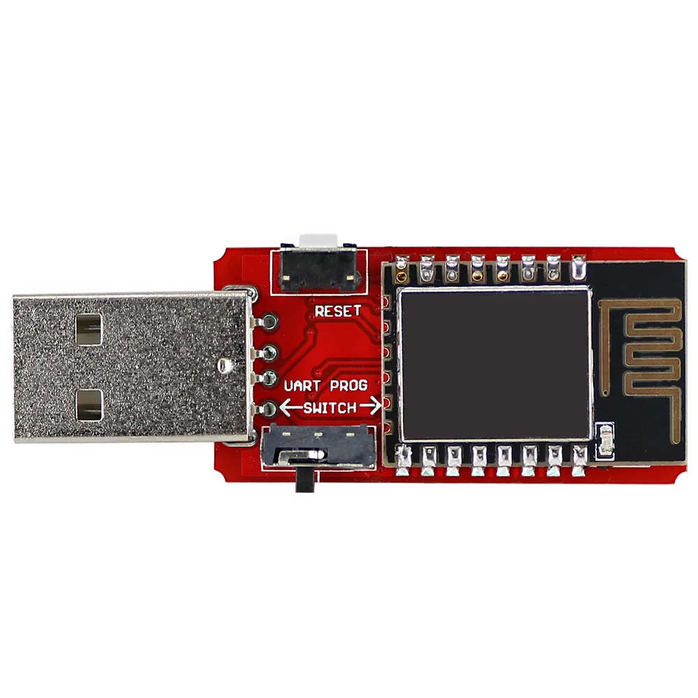 CH340 USB to ESP8266 (ESP-07 모듈) 무선 WiFi 변환 보드 [OPEN-SMART-142]