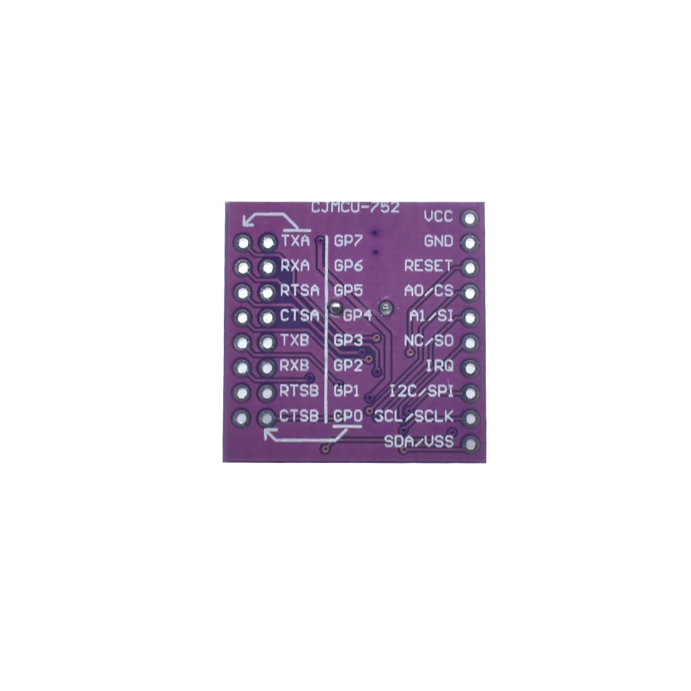 CJMCU-752 SC16IS752 I2C SPI to UART 듀얼 채널 변환 모듈 [CJMCU-752]