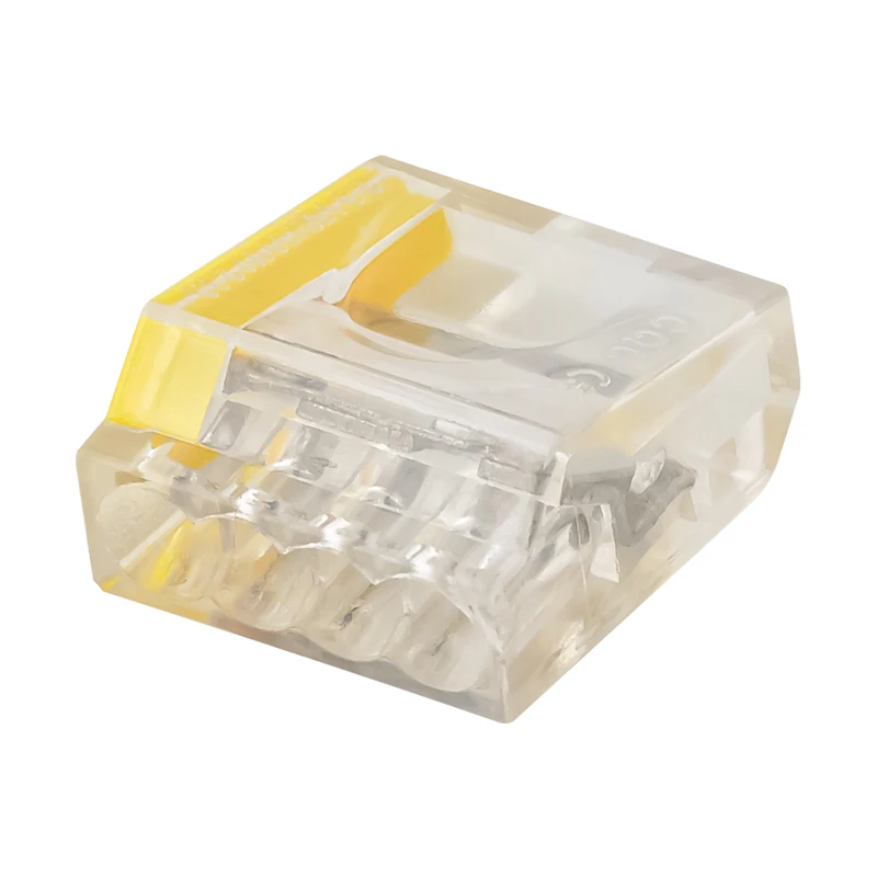 318Pcs CMK25 퀵 푸시인 와이어 커넥터 키트 2-5 포트 전기 연결 0.75-2.5mm² 배선용 소형 터미널 블록 [JINH-33]