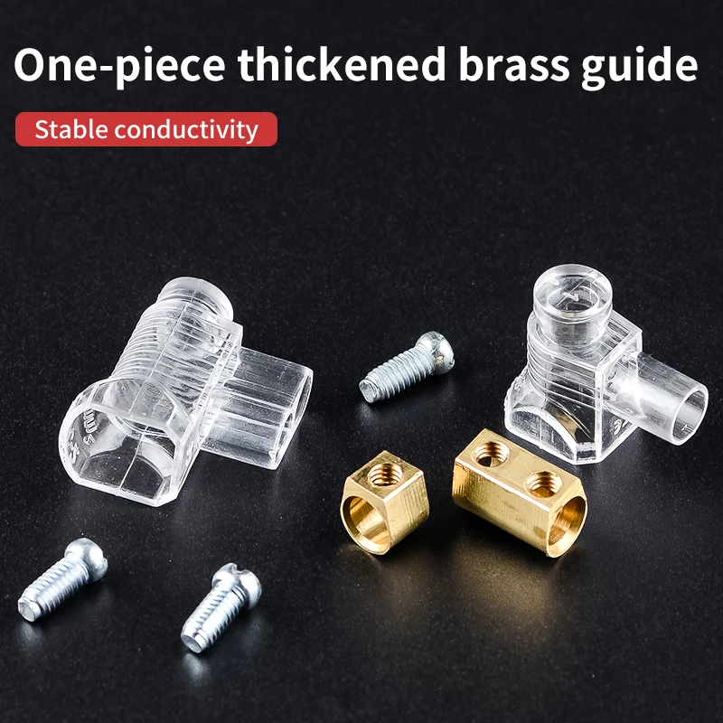 10PCS JHPC-1 JHPC-2 나사식 와이어 너트 (폐쇄형) - 동제 퀵 커넥터 및 병렬 배선 터미널 [JINH-25]