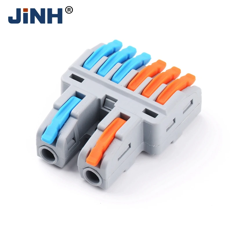 2PCS CMK 422 단자대 클립 - 가정용 전선 연결기 (푸시락 고정식) [JINH-63]