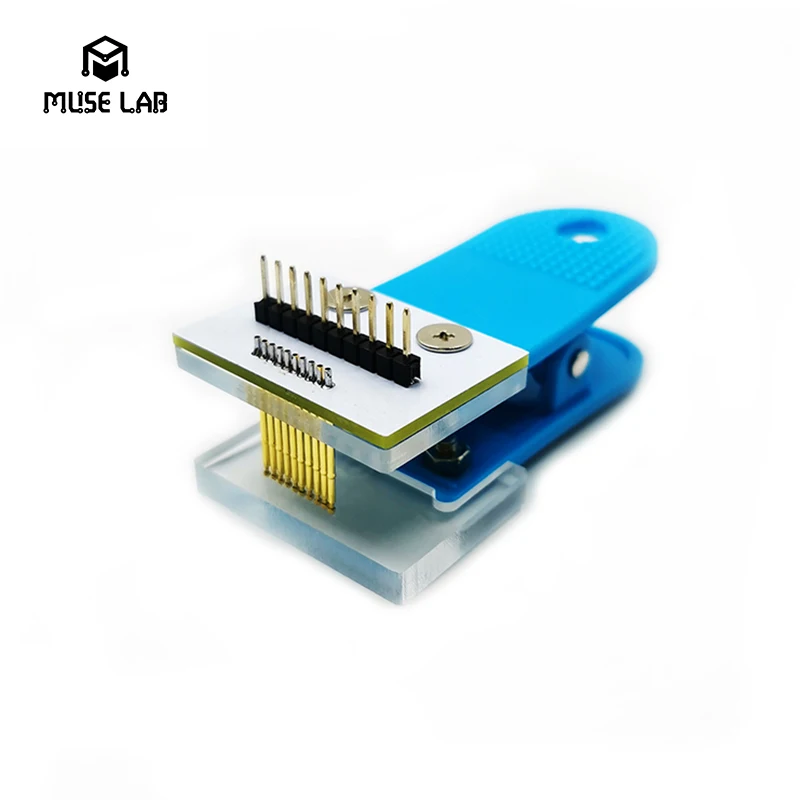 1.27mm STM32 프로그래밍 프로브 클립 PCB 대량 생산용 멀티사양 금도금 픽스쳐 [MUSE-LAB-47]