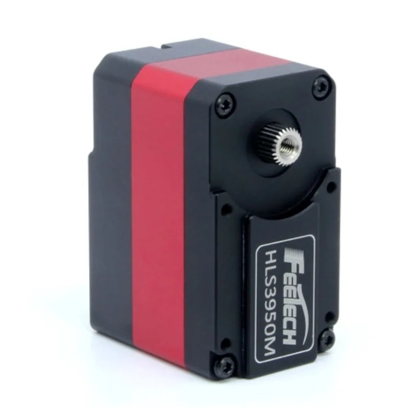 고 토크 50Kg.cm 풀 메탈 더블 샤프트 TTL 로봇 서보 모터 HL3950M 50kg 스톨 고정 장치 그립 장난감 자동차 용 로봇 50kg [HL3950M]