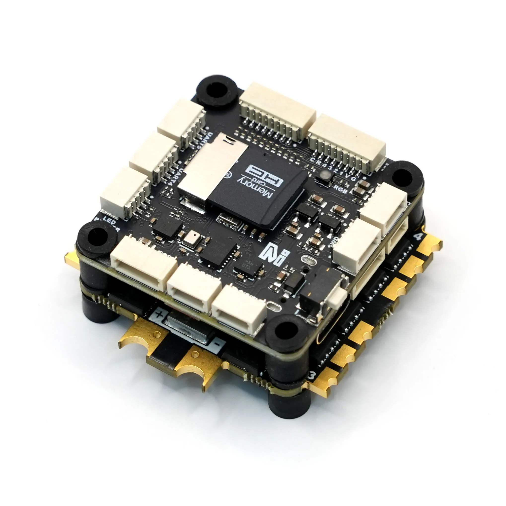 MicoAir743 V2 비행 컨트롤러 (듀얼 IMU 탑재 블루투스 파라미터 조정 지원 PX4 펌웨어 호환) [MicoAir-24]