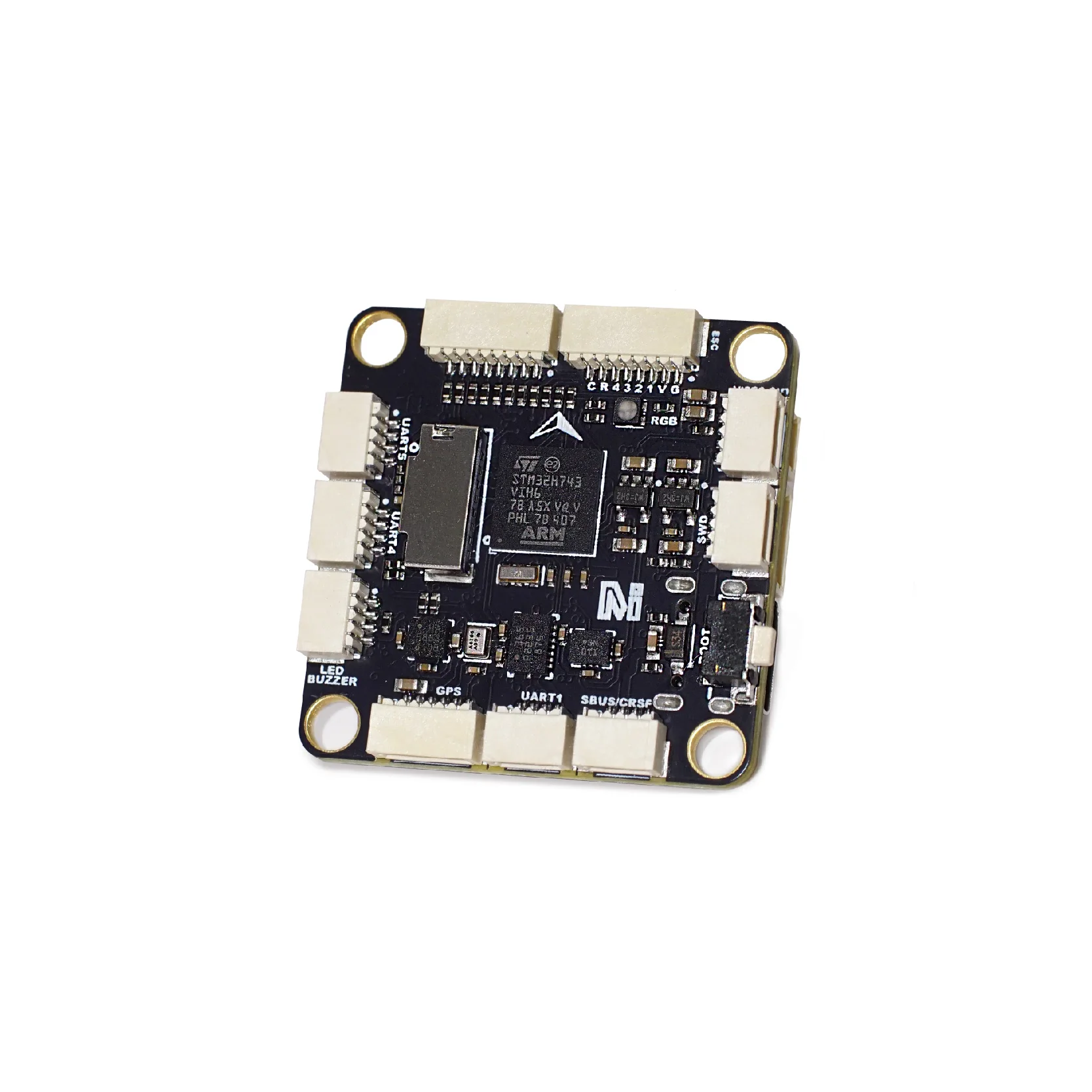 MicoAir743 V2 비행 컨트롤러 (듀얼 IMU 탑재 블루투스 파라미터 조정 지원 PX4 펌웨어 호환) [MicoAir-24]