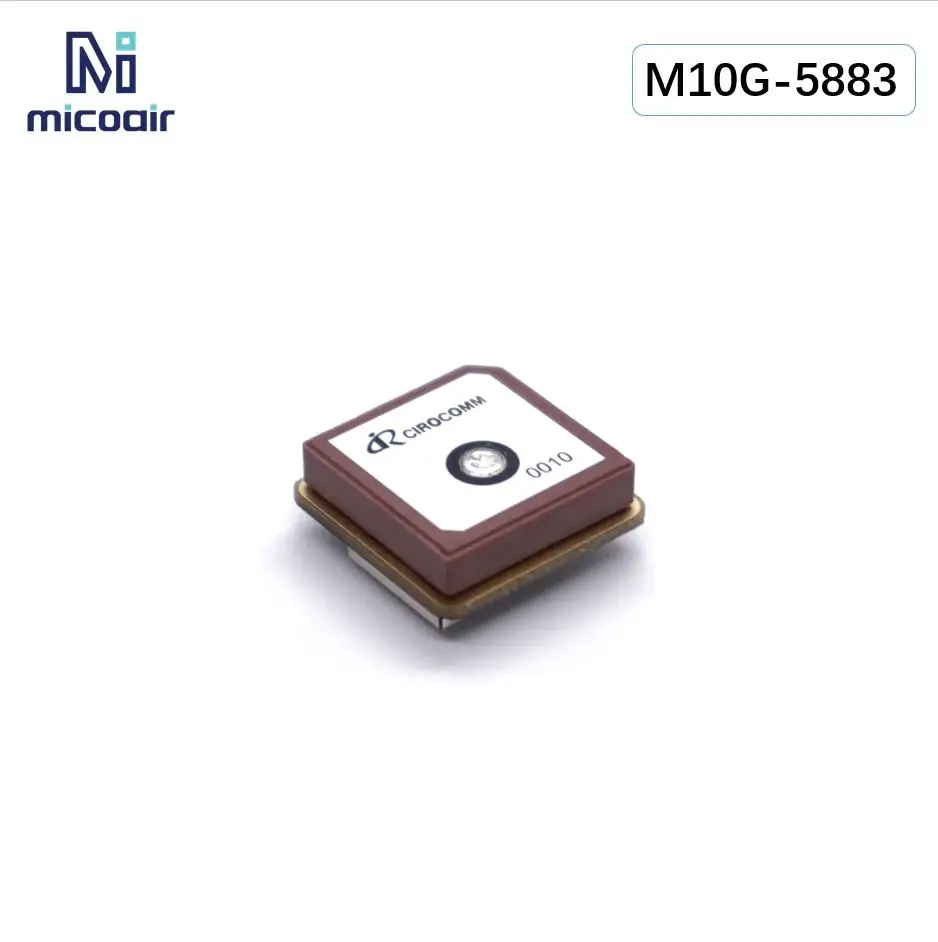 M10G-5883 초소형 M10 GNSS 모듈 (나침반 내장 마이크로에어 제10대 GPS-베이더우(북두) 모듈 M8Q-5883 대체 모델) [MicoAir-27]