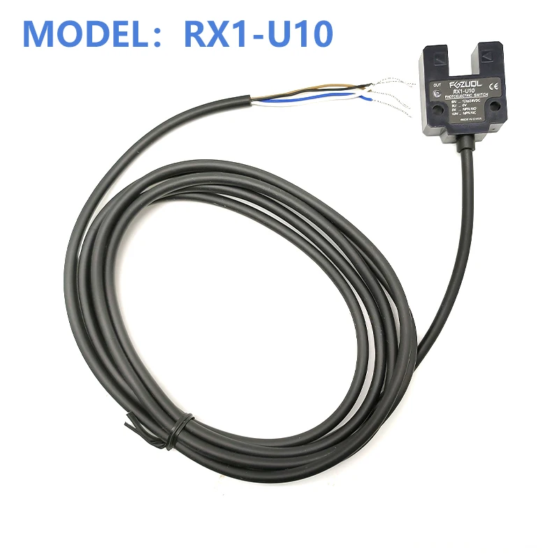 U자형 광전 센서 (슬롯 폭 10-15mm) -무인 판매기용 위치 감지기 RX1-U10 RX1-U15 [FGZUQL-04]