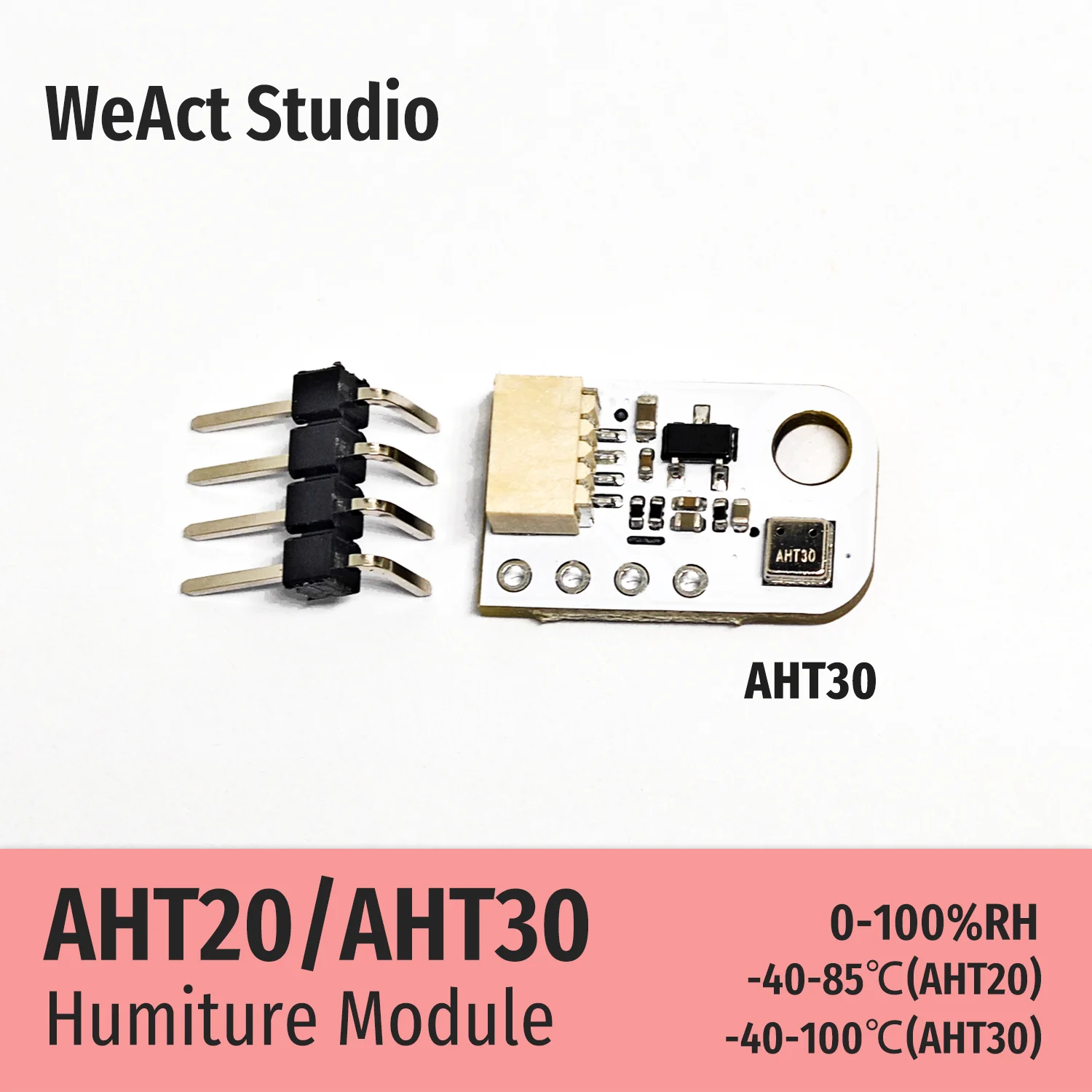 디지털 온도 및 습도 센서 AHT20-F AHT30 AHT20 모듈 미니 [WeAct Studio-050]