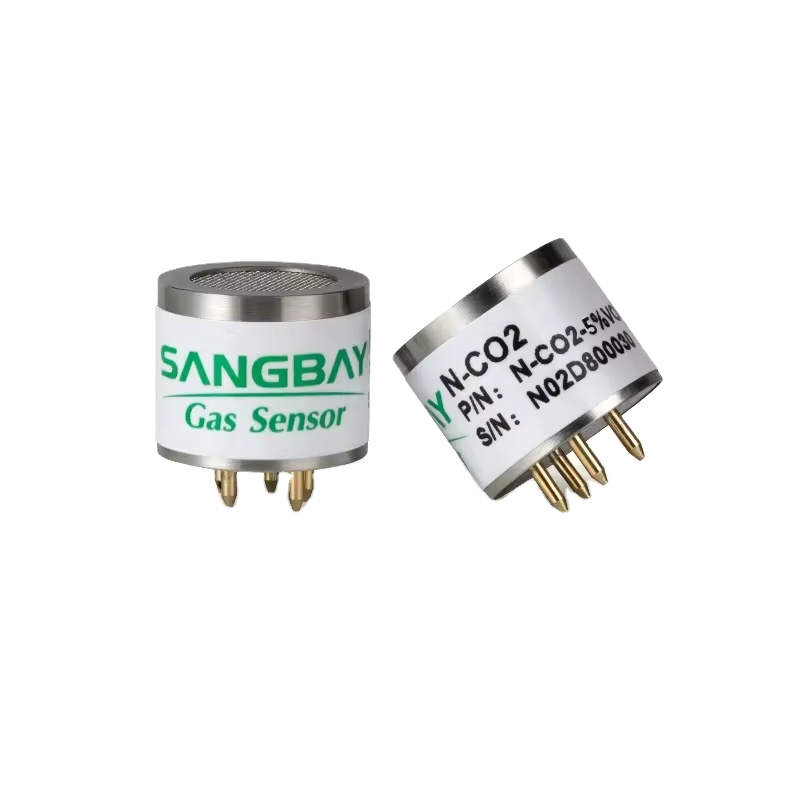 4NCO2-5%VOL     상베이 NDIR 적외선 이산화탄소 CO2 공기질 센서 가스 분석기 감지기용 디지털 출력 [SANGBAY-06]