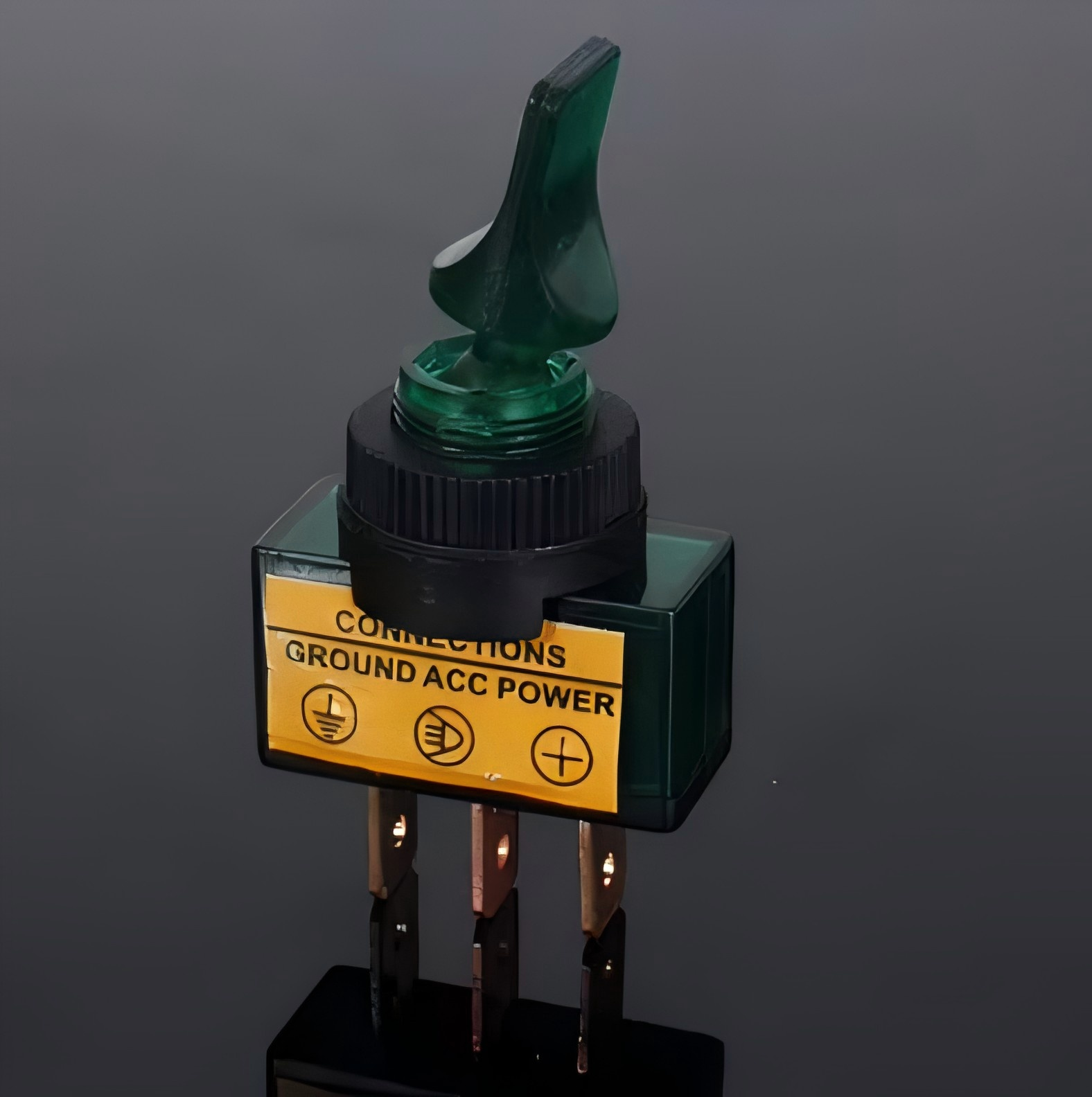 ASW-14D 12V 20A 로커 토글 스위치 LED 조명 온-오프 DIP 스위치 자동차 밴 대시 보트 라이트 연결 접지 전원 10PCS [ZSH024-004]