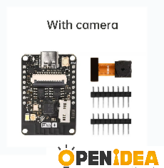 with camera ESP32-CAM WiFi & 블루투스 개발 보드 모듈 (OV2640 카메라 모듈 V3-Type-C 인터페이스) [ZTS16-003]