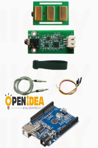 Arduino 근전도 수집 키트 - sEMG 단일 채널 건식 전극 센서 (Arduino 호환) [ZTJ68-152]