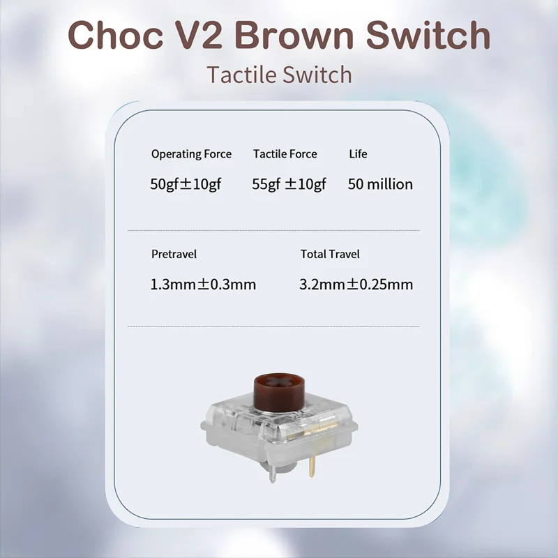 Kailh 1353 로우 프로파일 V2 투과광 RGB 크로스 코어 로우 프로파일 기계식 키보드 스위치 1353 히트박스 [Kailh-41]
