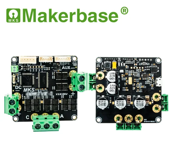 Makerbase ODrive3.6 FOC BLDC 서보 단일-듀얼 모터 컨트롤러 [Makerbase-11]
