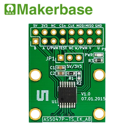Makerbase 엔코더 AS5047P XDrive VESC 무브러시 FOC 모듈 [Makerbase-05]