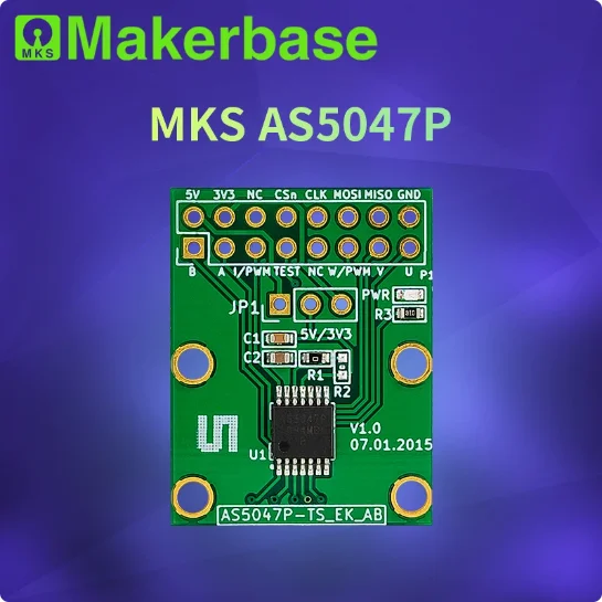 Makerbase 엔코더 AS5047P XDrive VESC 무브러시 FOC 모듈 [Makerbase-05]