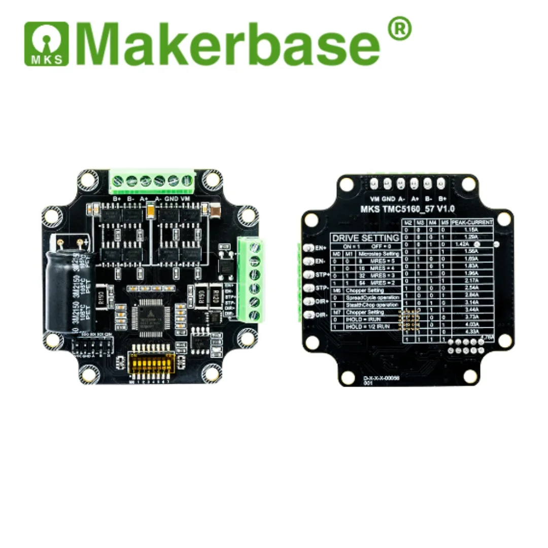 Makerbase MKS TMC2160-5160_57 모터 드라이버 (3D 프린터용 대전류-초저소음) [Makerbase-12]