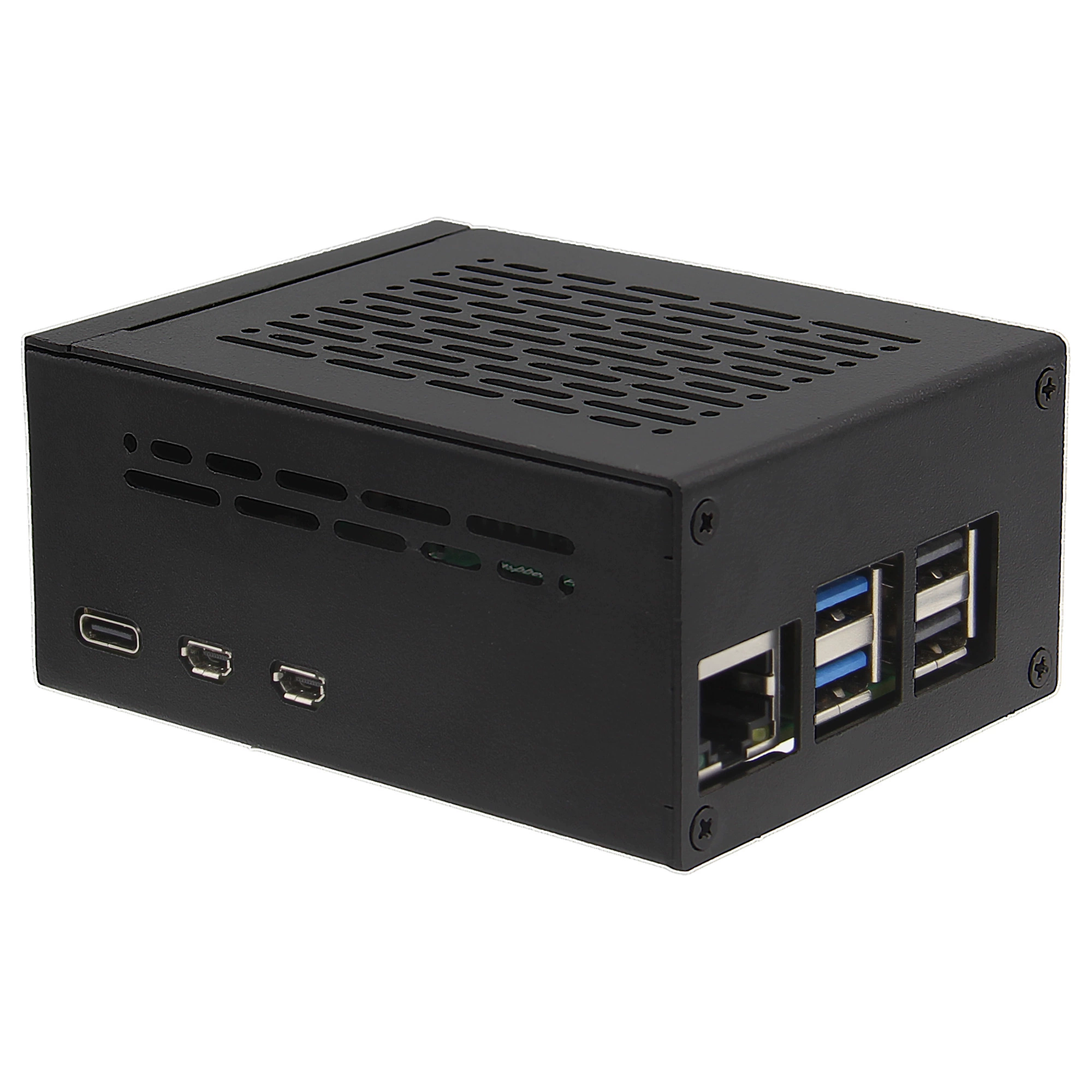 라즈베리 파이 5 전용 PCIe-M.2 NVMe 확장 보드 (P579 알루미늄 케이스 세트) [ZTZ25-001]