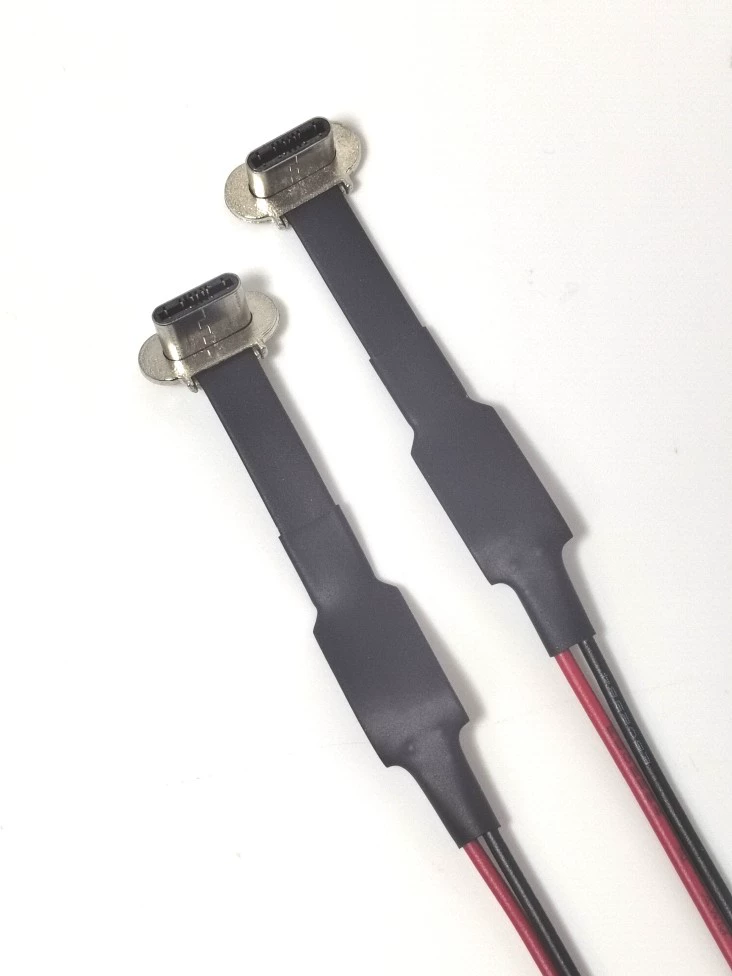 TYPE C 포트 연장선 충전 데이터 무저항 배선 125MM [ZCJ005-012]