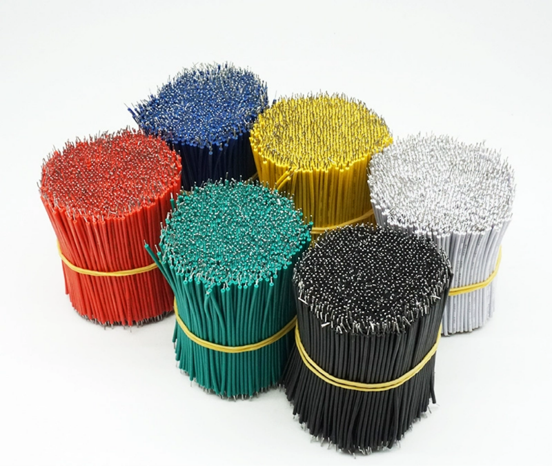 UL1007 24AWG 50mm 양두주석도금연결라인 1000pcs [ZCE062-001]
