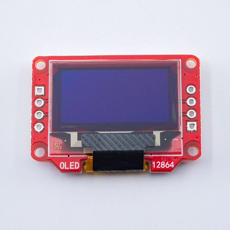 0.96인치 OLED 디스플레이 모듈 SSD1306 12864스크린 IIC SPI White [MJKDZ-48]
