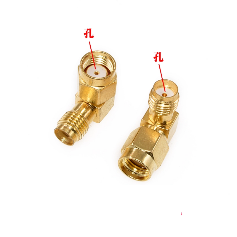 SMA RF 수-암 젠더 커넥터 JKW RF 어댑터 역극 곡각 직각 2WAY-3WAY 방수 커넥터 [ZCM059-004]