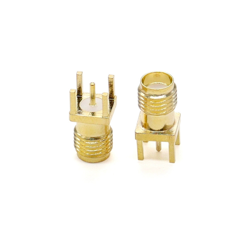 SMA RF 안테나 커넥터 (옆다리-정다리-굽은다리) RF 외나사-내구멍 핀 SMA-KWE-KHD 커넥터 [ZCM059-001]