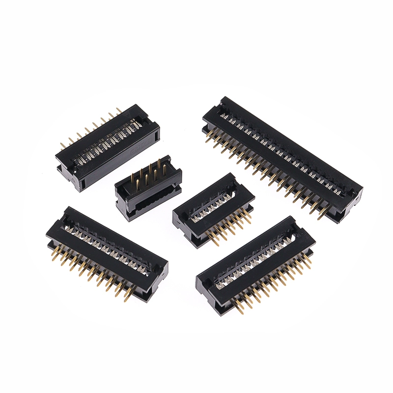 FD 압착형 PCB 헤더 2.54mm 커넥터 FD-6-8-10-14-16-20-26-40P [ZCG006-015]