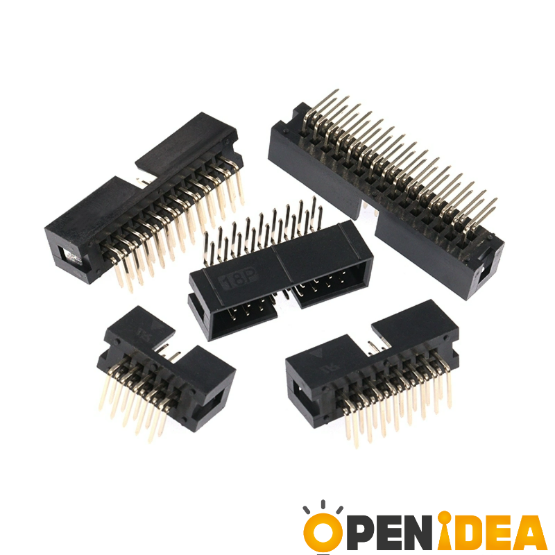간이 소켓 2.54mm 핀 소켓 평판 이블 JTAG 소켓 IDC3-6P-8P-10P-20P-30P-40P-64P [ZCG006-005]