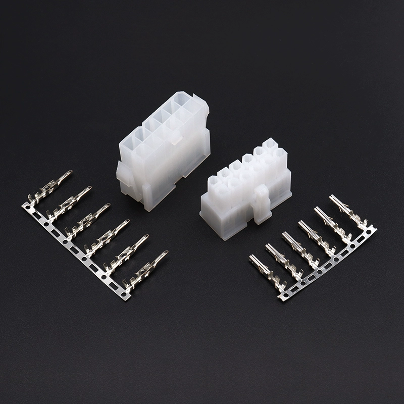 5557 5559 커넥터 4.2mm 피치 공중 대접 수 암 커넥터 하우징+수 암 단자 2 6 8 10핀 [ZCE063-081]