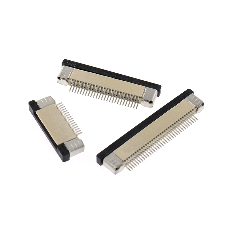 FFC-FPC 커넥터 케이블 소켓 0.5mm 하부 드로어형 탈착식 4P-8P-10P-20P-30P-40P-54P-60P [ZCJ005-028]