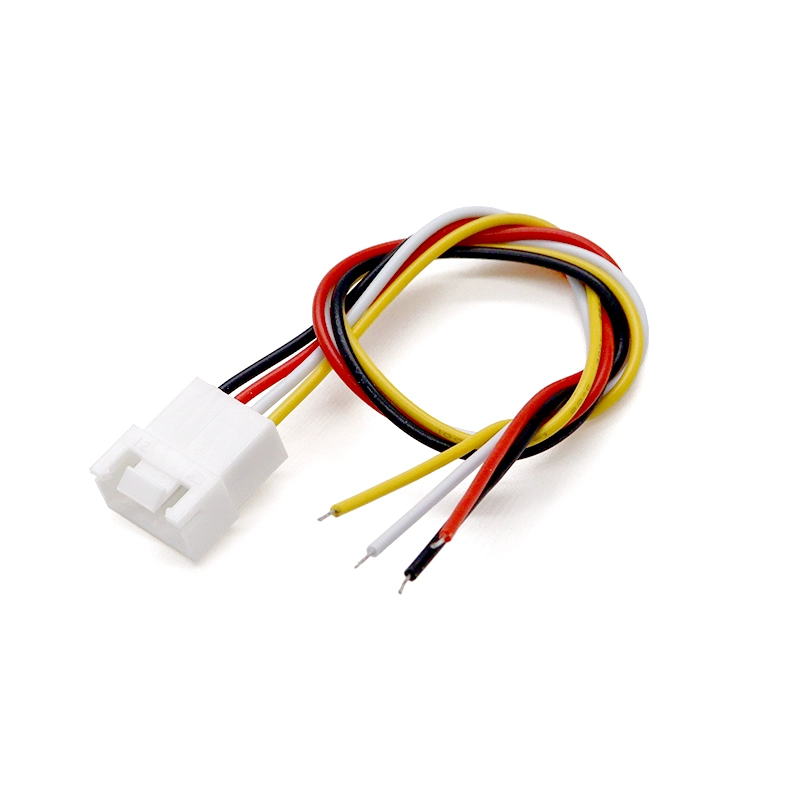 XHB2.54mm 잠금 장치 부착 단자선 20cm 단방향 하우징(수전자) 컬러 전선 2P-3P-4P-5P-6P [ZBA032-013]