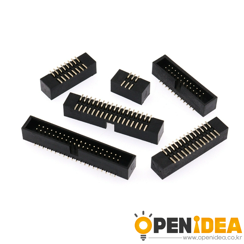 SMD 간편 암컷 커넥터 1.27mm 피치 IDC 소켓 8P-10P-2P-16P-20P-34P-40P-50P [ZCG006-018]