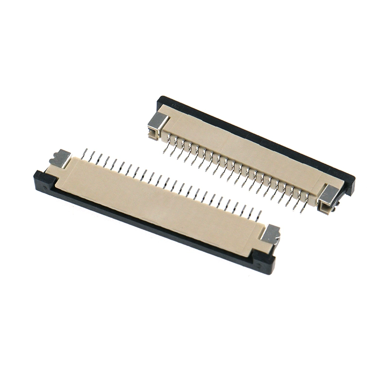 FFC-FPC 피치 1.0mm 커넥터 연선 소켓 뽑아내는 하단 접점 5-8-10-20-32-34-36-40P [ZCJ005-021]