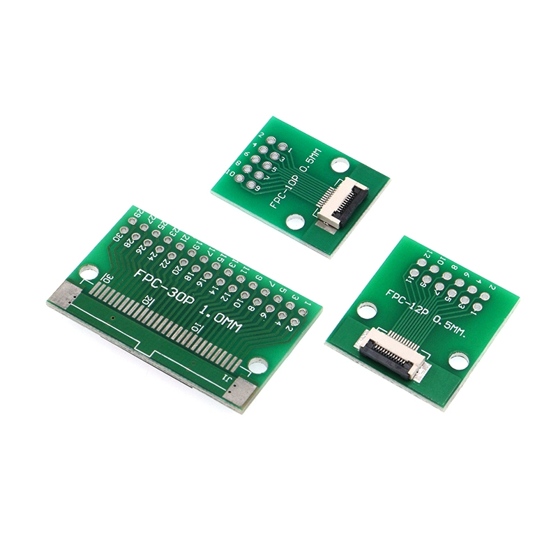 FPC-FFC 변환 보드 0.5mm 피치 6P-8P-10P-12P-0P-24P-26P-40P 연성 플랫 케이블 [ZCJ005-022]