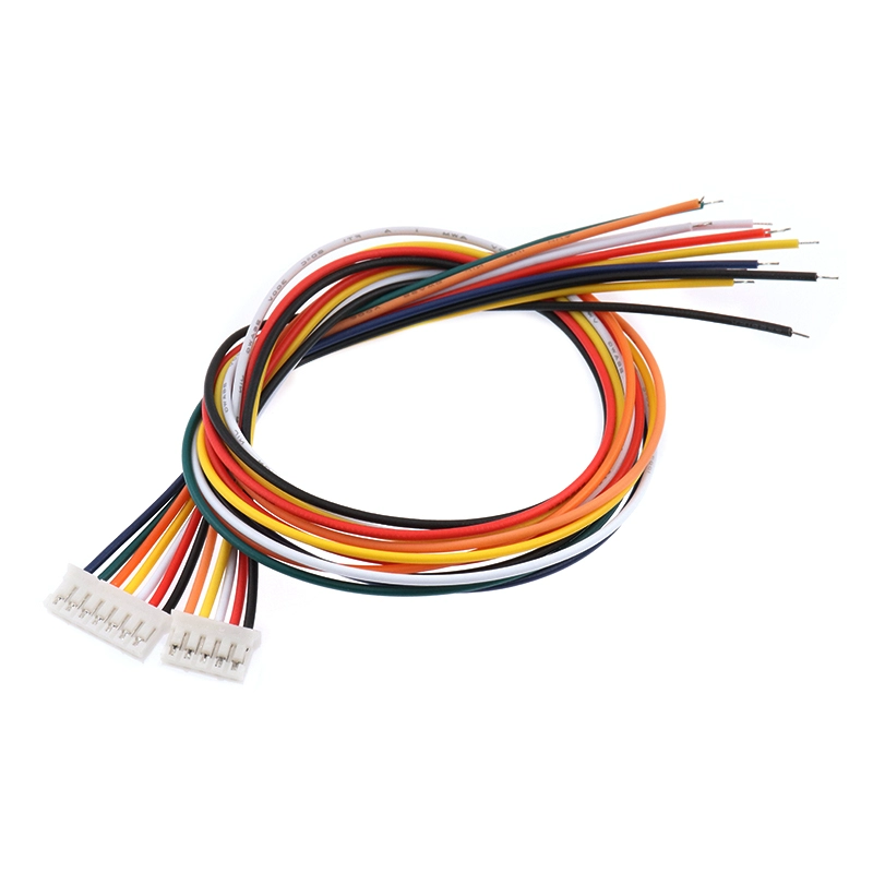 PH2.0mm 전자와이어 단자선 30cm 단일 헤드 주석 도금 컬러 리본 케이블 연결선 (2-3-4-6-8-9-10핀) [ZBA032-024]